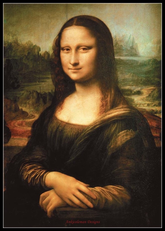 Mona Lisa īƮ ũν Ƽġ ŰƮ, DMC ÷, DIY ..